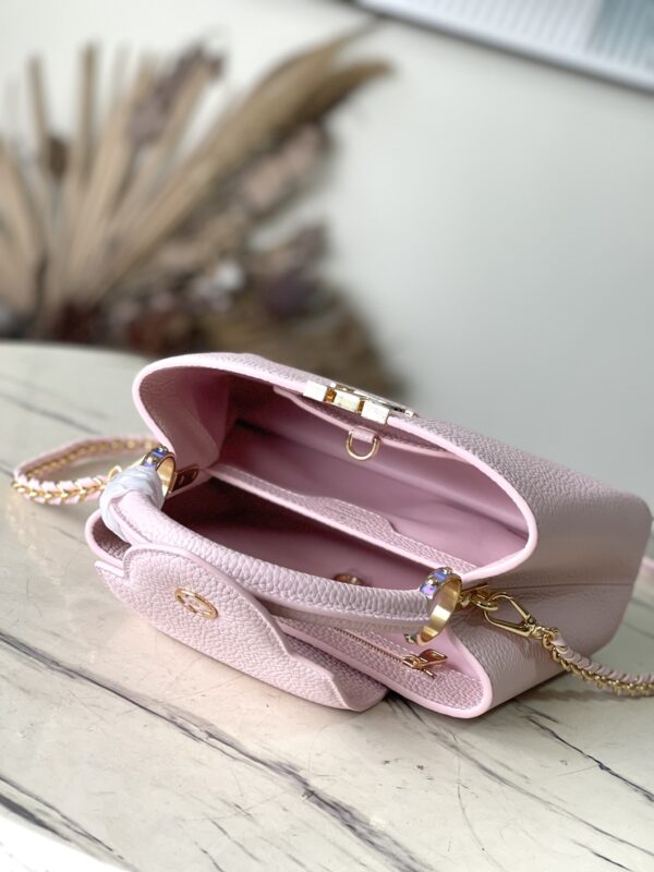 Louis Vuitton Capucines Small Handbag - Pink - Image 2