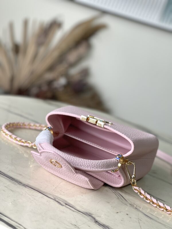 Louis Vuitton Capucines Mini Handbag - Pink - Image 2