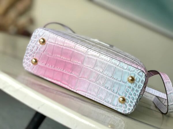 Louis Vuitton Sahara Crocodile Pattern Mini Handbag - Multi - Image 3