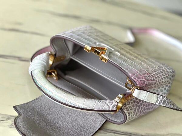 Louis Vuitton Sahara Crocodile Pattern Mini Handbag - Multi - Image 2