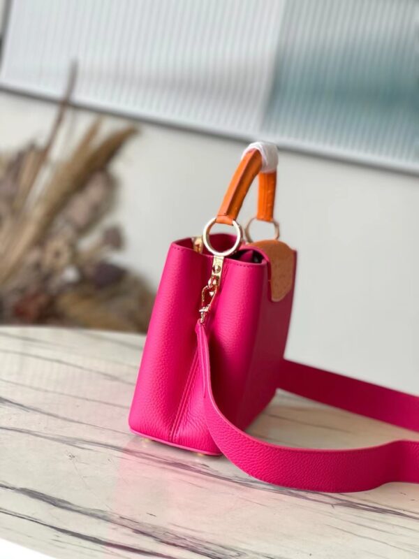 Louis Vuitton Capucines Taurillon Leather Large Handbag - Pink - Image 2