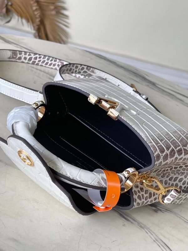 Louis Vuitton Capucines Himalayan Crocodile Pattern Mini Bag - Image 2